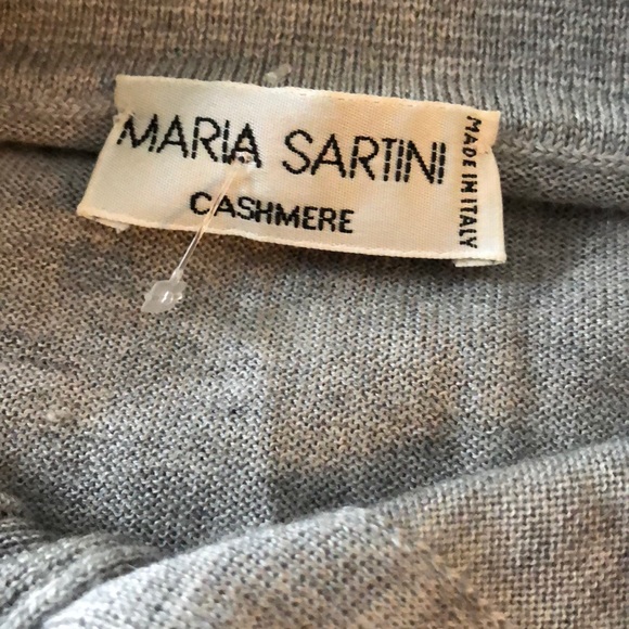 Maria Sartini Cashmere Sweater Sz 56 - Picture 6 of 6